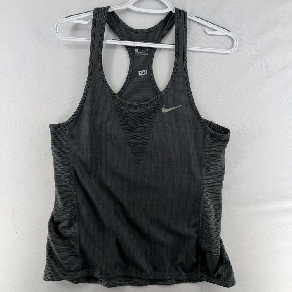 0352 Nike Zonal Cooling Women's Black Tank Top
